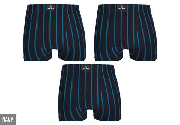 Three-Pack of Jockey Trunks - Seven Styles Available