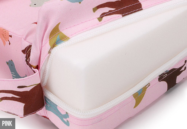 Toddlers Portable Booster Cushion - Three Colours Available & Option for Two