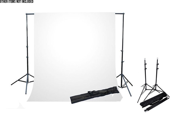 Photo Studio Backdrop Background Stand 3 x 2.6m