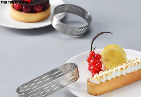 Two-Pack Muffin Tart Ring - Two Shapes Available & Option for Four-Pack