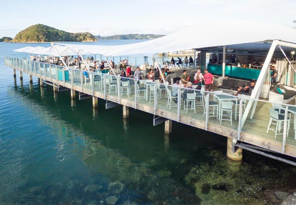 Two Burgers for Two People on the Paihia Waterfront - Choose from a Cheese Burger, Fish Burger, or Veggie Burger - Option for Four People