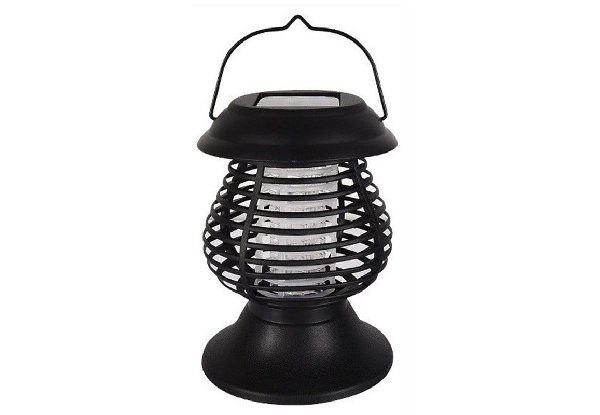 Solar Powered Electric Bug Zapper - Option for Four-Pieces