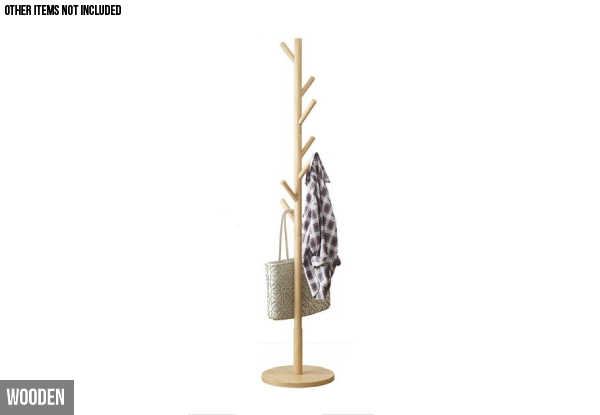 Simplistic Coat Stand - Two Colours Available