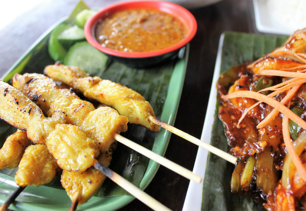 $40 Malaysian Dinner & Beverage Voucher - Options for up to $120 Voucher