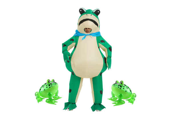 Adult's Inflatable Frog Costume
