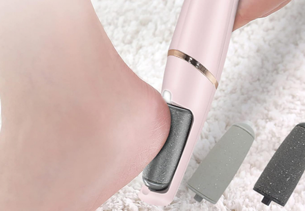 Electric Foot File Tool incl. Two Heads