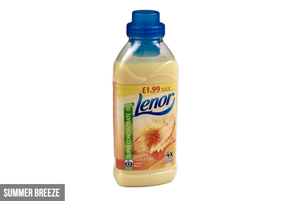 $12 for Three 550ml Bottles of Lenor Fabric Conditioner - Three Options Available