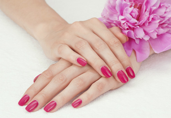 Gel Manicure at La Bises