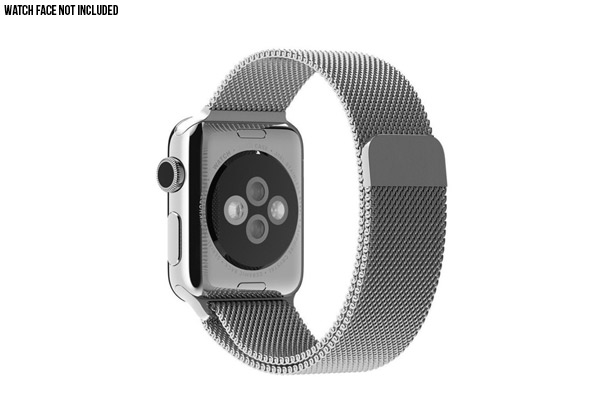 Milanese Watch Strap - Compatible with Apple Watch 1, 2, 3 or 4 - Four Colours Available