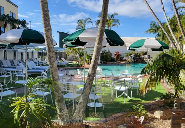 Two-Night Stay for Two in Mermaid Waters Gold Coast incl. Studio King Room, Daily Buffet Breakfast, Welcome Drink, Early Check in & Late Check Out