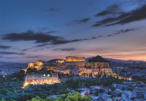Per-Person, Twin-Share, Nine-Day Greek Escape incl. Four-Star Hotels, Three Night Cruise, & More