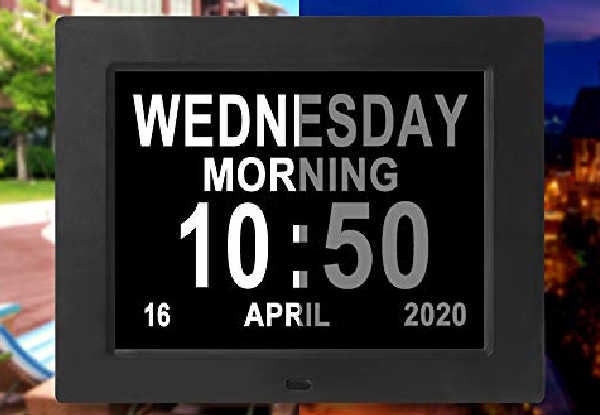 Extra-Large Display Digital Calendar Clock