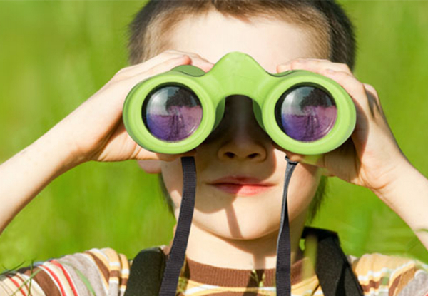 Kids Binoculars with Magnifying Glass & Compass Set - Option for Two-Set