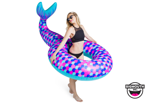 Big Mouth XL Mermaid Tail Pool Float with Free Delivery