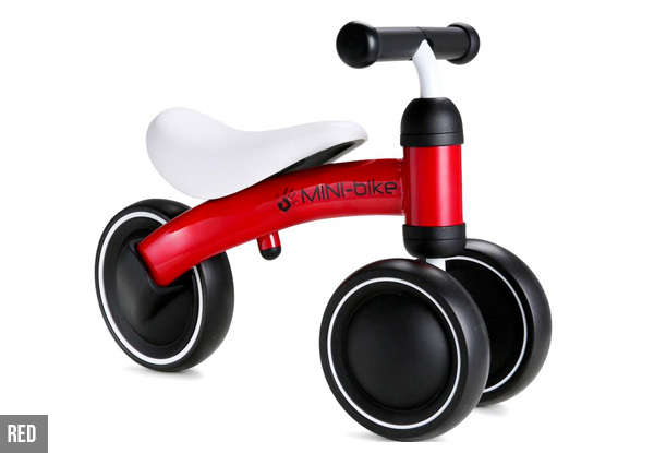 Balance Bike Ride on Toy - Four Colours Available