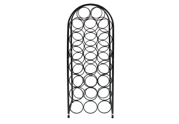 Freestanding Floor Metal Wine Rack