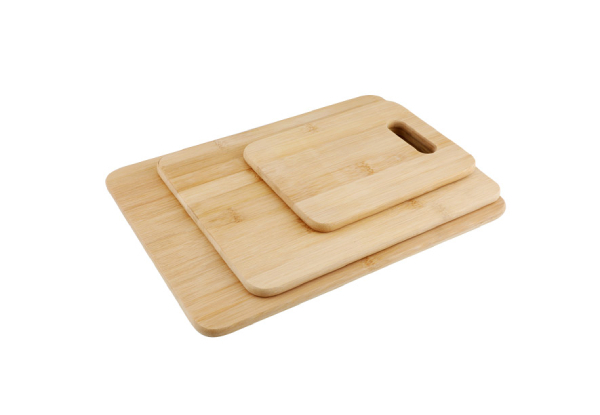 Three-Pack of Bamboo Chopping Boards