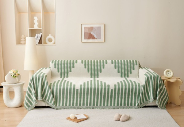 Reversible Chenille Sofa Cover - Available in Five Colours & Four Sizes