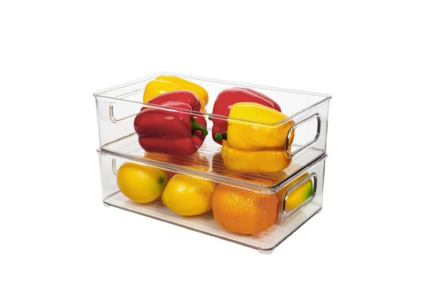 Six-Pack Plastic Organising Storage Containers