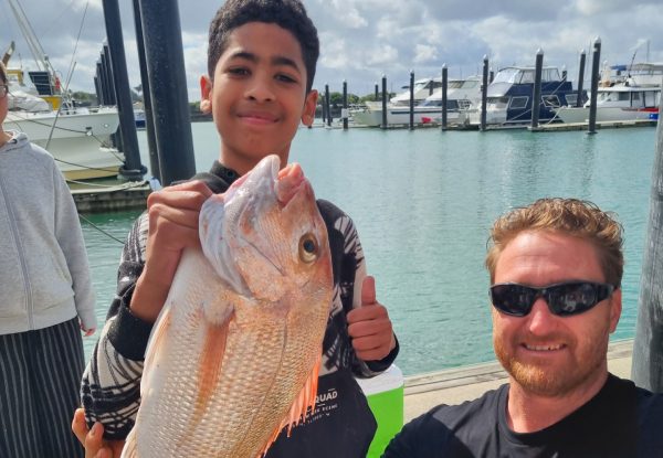 Evening Fishing Adventure Pass at The Hauraki Gulf for One Person - Option for Two or Four People - Valid from 1st October, 2025