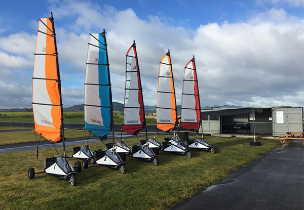 30-Minute Blokart Sailing Session or 15-Minute Drifting Session for Two People - Options for up to Eight People