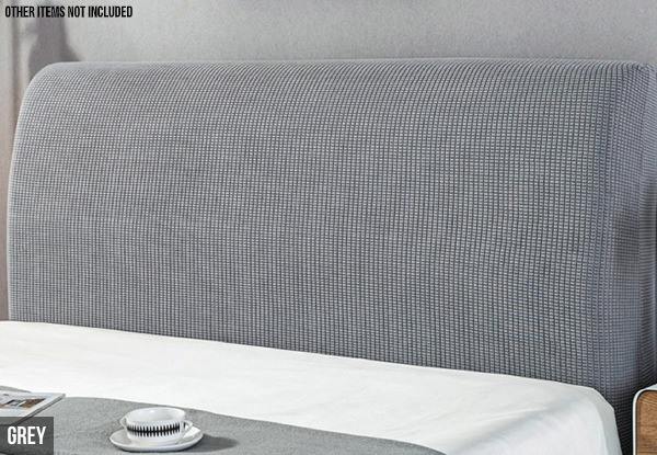 Elastic Bed Headboard Cover - Three Sizes & Five Colours