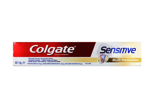 12-Pack of 110g Colgate Sensitive Multi-Protection Toothpaste with Free Delivery