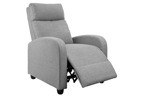 Black or Grey Recliner Chair