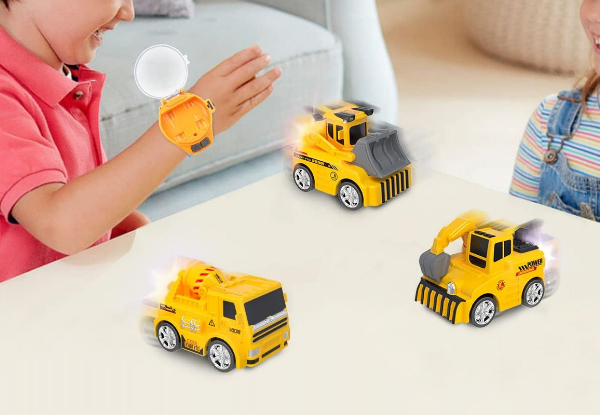 Mini Remote Control Car Watch Toy - Available in Four Colours & Option for Two