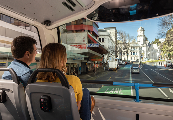 All Day Ticket for a Family of Four on Auckland Hop On Hop Off Explorer Bus