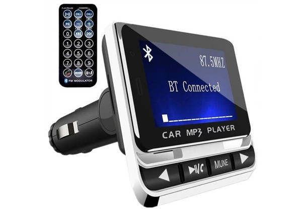 LCD Display Wireless Bluetooth Car FM Transmitter