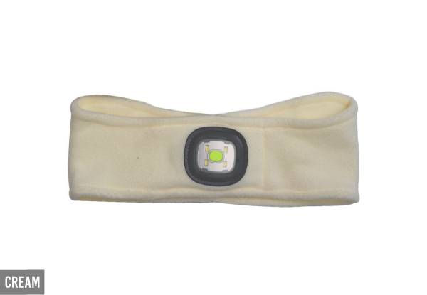 LED Light Head Band - Three Colours & Two Sizes Available