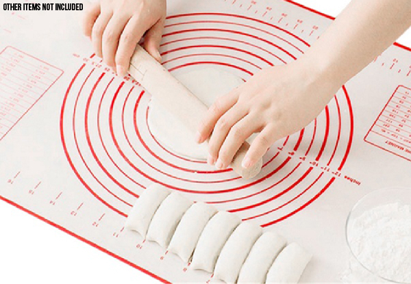 Non-Stick Silicone Baking Mat with Measurements - Option for Two
