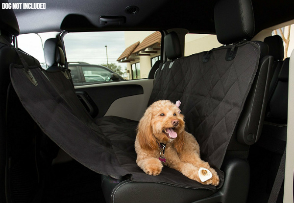 Pet Car Back Seat Cover - Option for Two-Pack Available