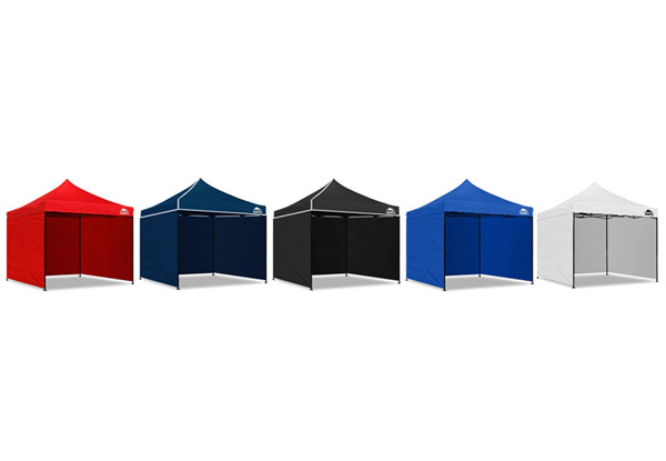 3x3 Gazebo with Side Walls - Available in Five Colours