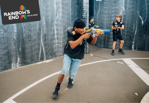 Rainbow's End Single Superpass incl. Unlimited Entry to All Rides - Options for Four Superpasses, Four Superpasses incl. Gem Panning Experience and Photo, or Four Superpasses incl. Virtual Reality Quad Play & Arcade Credit - Valid for Daytime Sessions
