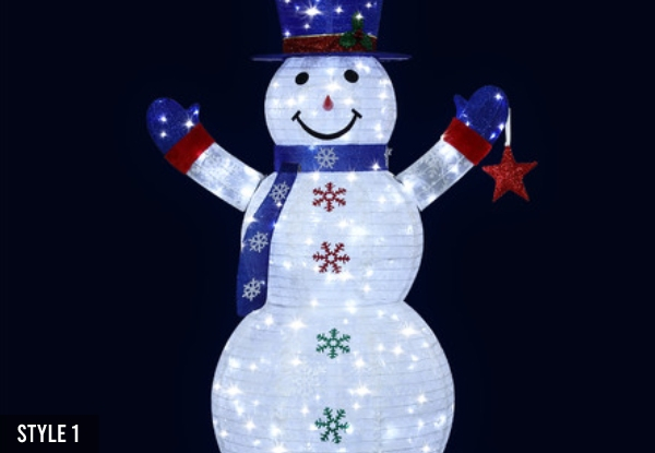 150cm 3D Snowman LED Christmas Light - Two Styles Available