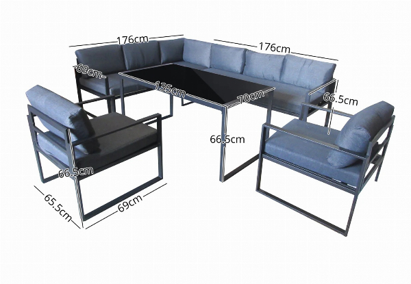 Outdoor Corner Sofa Set