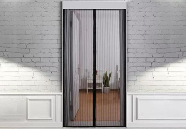 Magnetic Mesh Door Screen - Two Colours Available & Option for Two
