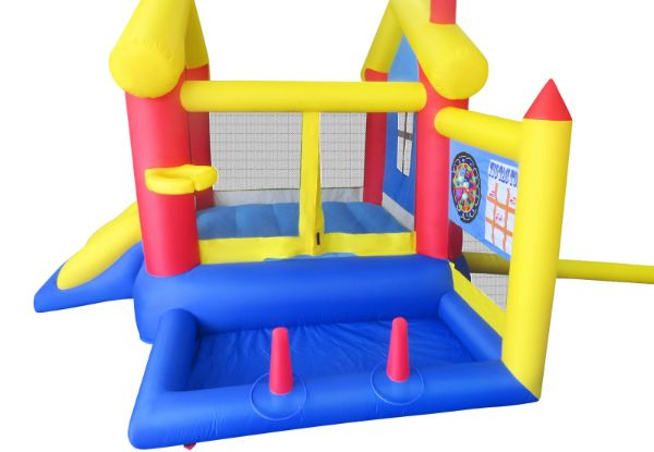 Six-in-One Inflatable Air Bounce House