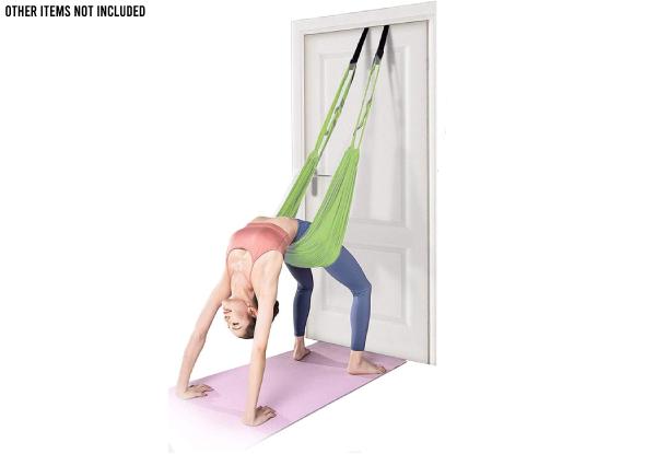 Adjustable Height Yoga Stretch Band