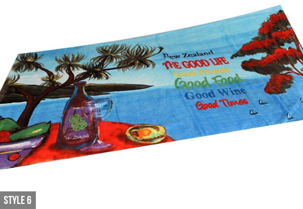 $19.99 for a Kiwiana Beach Towel - Available in 13 Designs