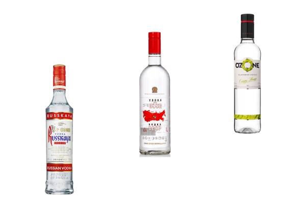 Vodka Range - Three Options Available