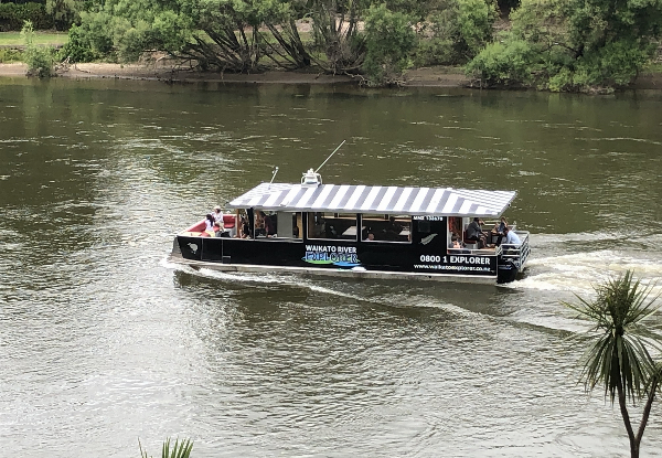 Two-Hour Cruise on the Waikato River for Three People