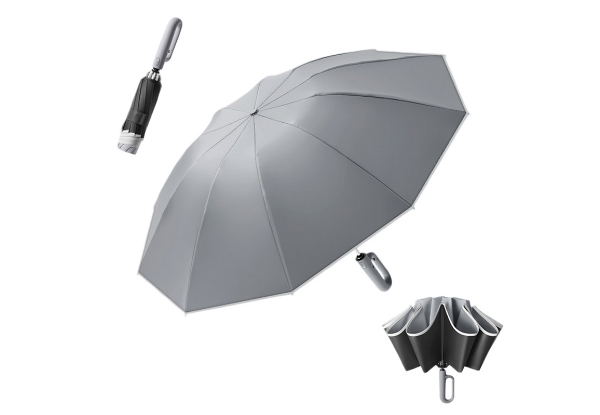 Ring Buckle Umbrella - Five Colours Available