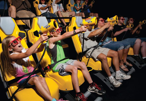 Shootout Queenstown - Fun Pack One incl. One Shootout & One Dark Ride Rollercoaster for One Person - Option for a Family Fun Pack