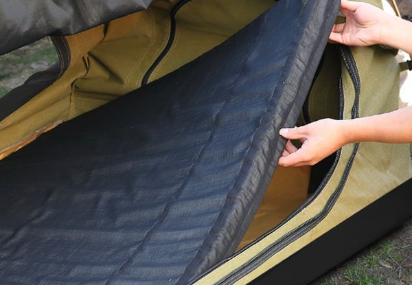 Mountview Swag Camping Dome Tent incl. Adjustable Awning Poles - Four Colours Available