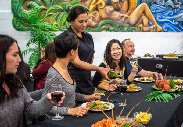 Two-Hour Powerful Māori Performance incl. New Zealand Infused Buffet & Hāngi Meal for One Person - Options up to Four People