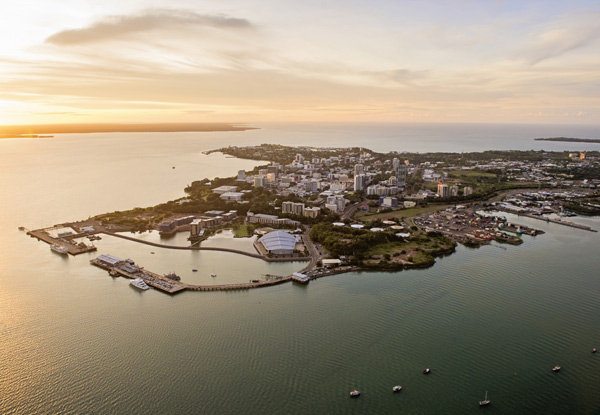 Per-Person, Twin Share Three-Night Darwin Experience incl Airport Transfers, Accommodation at Argus Hotel, Darwin City Sights and Kakadu National Park Explorer Pass - Options for Solo Traveller & Children