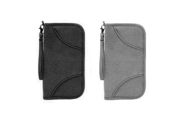 Travel ID Passport Holder Wallet - Two Colours & Option for Two Available
